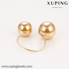 14918 Xuping bijoux en gros nouveau design Simple 18k plaqué or femmes anneaux